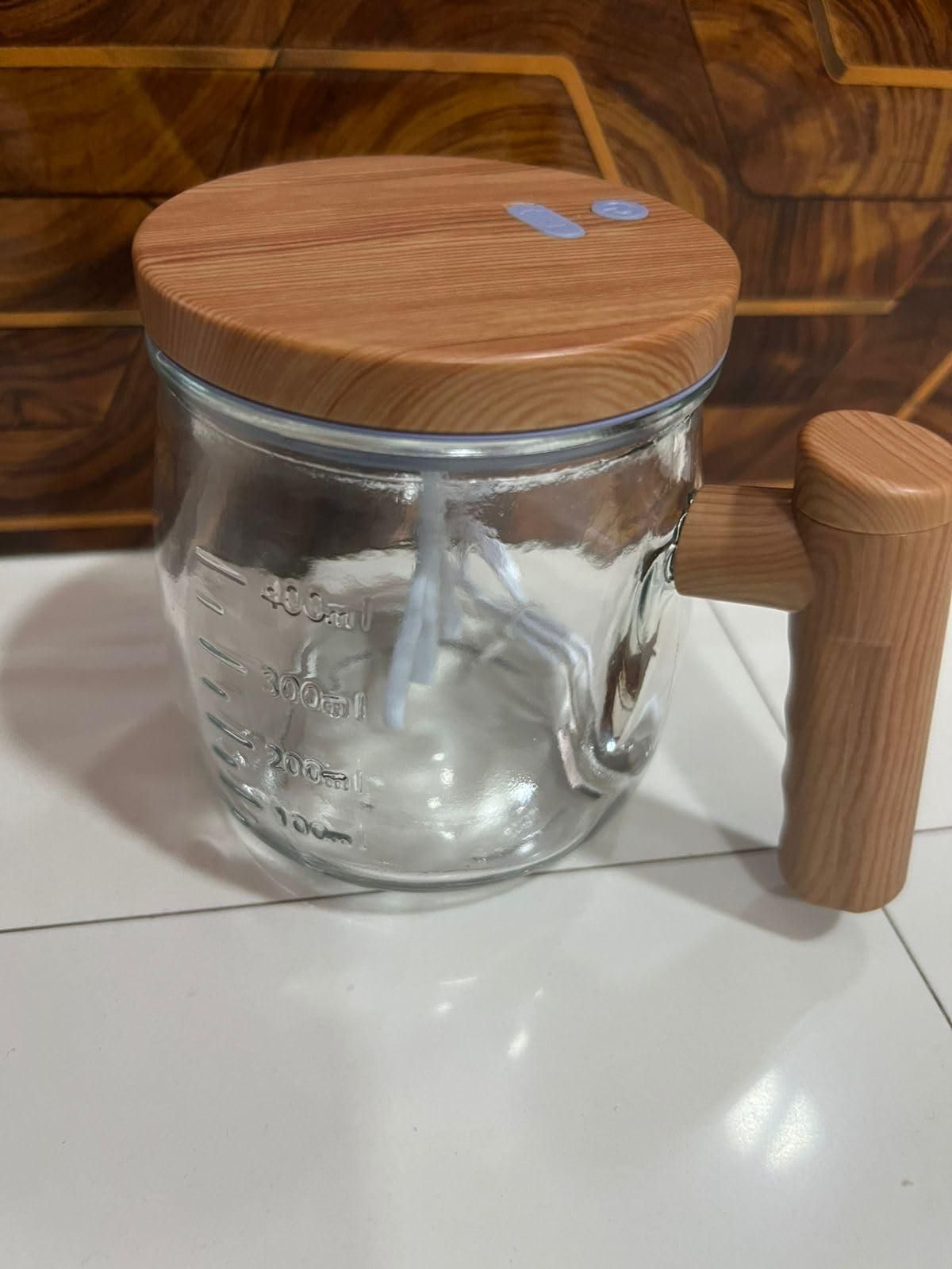 Self-Stirring Mug (400ml) – USB Rechargeable | Smooth Blends in Seconds | Travel-Friendly